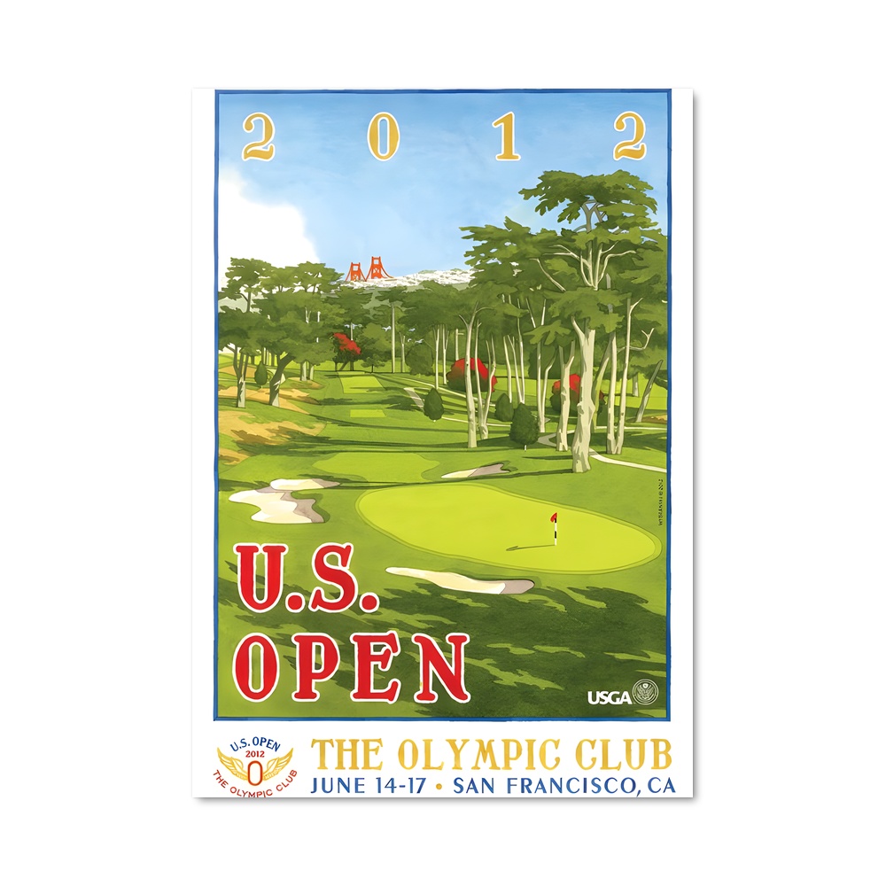 Poster open golf